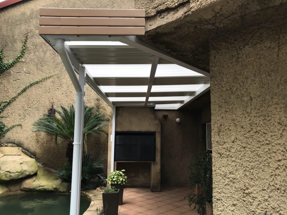 Fixed Aluminium Patio Awning Patio awning installation Pretoria by Mr Awning